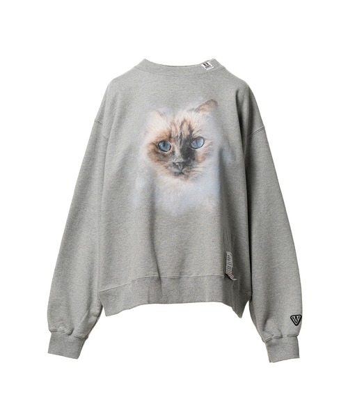 Cat Printed Sweatshirt（スウェット）｜Maison MIHARA YASUHIRO