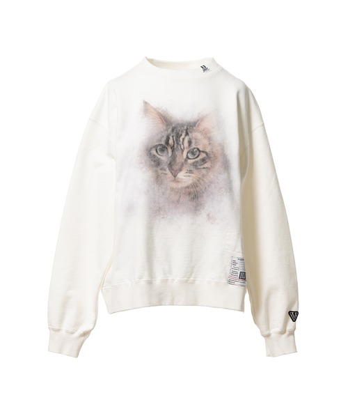 Cat Printed Sweatshirt（スウェット）｜Maison MIHARA YASUHIRO
