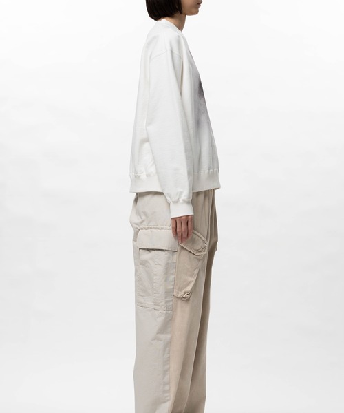 Maison MIHARA YASUHIRO（メゾンミハラヤスヒロ）の「Cat Printed Sweatshirt（スウェット・レディース・ブラック/ホワイト/グレー・38/36）」の20枚目の写真