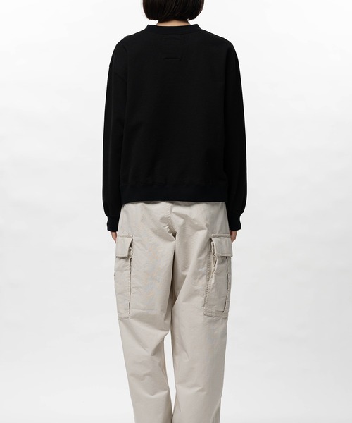 Maison MIHARA YASUHIRO（メゾンミハラヤスヒロ）の「Cat Printed Sweatshirt（スウェット・レディース・ブラック/ホワイト/グレー・38/36）」の16枚目の写真