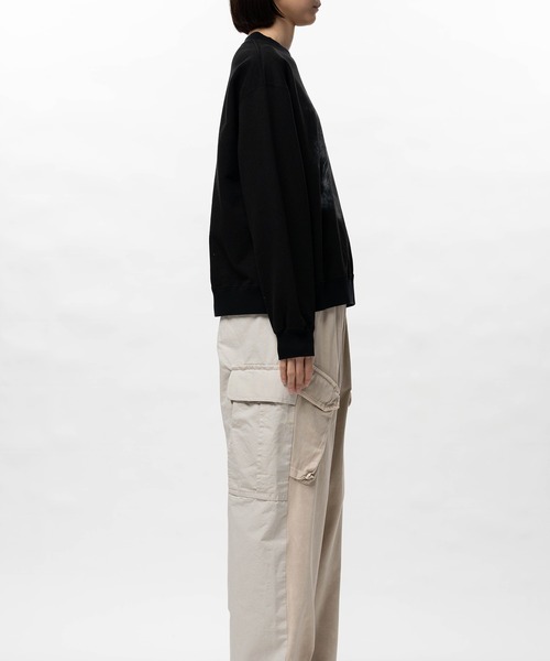 Maison MIHARA YASUHIRO（メゾンミハラヤスヒロ）の「Cat Printed Sweatshirt（スウェット・レディース・ブラック/ホワイト/グレー・38/36）」の17枚目の写真