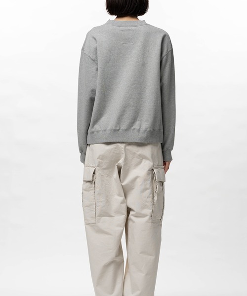 Maison MIHARA YASUHIRO（メゾンミハラヤスヒロ）の「Cat Printed Sweatshirt（スウェット・レディース・ブラック/ホワイト/グレー・38/36）」の11枚目の写真