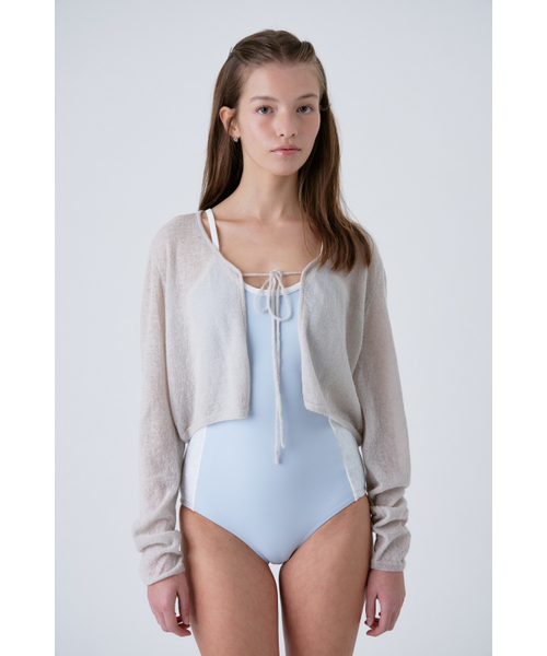 Alpaca Cover Bolero (Gray)