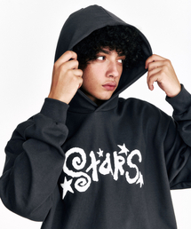 SSERPE（セルぺ）の「スターレリーフフードパーカー チャコール（パーカー）」