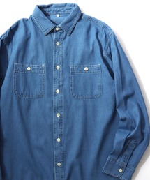 MARUKAWA | 2026SS DENIM WORK SHIRTS/デニム ワークシャツ レディース メンズ(シャツ/ブラウス)