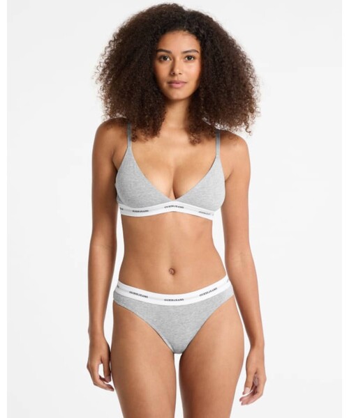 GUESS JEANS（ゲスジーンズ）の「【GUESS JEANS/ゲスジーンズ】GUESS JEANS Thong/下着/レディース/ショーツ【WEB限定】（ショーツ・レディース・グレー/ブラック/ホワイト・X-SMALL/M/S）」の9枚目の写真