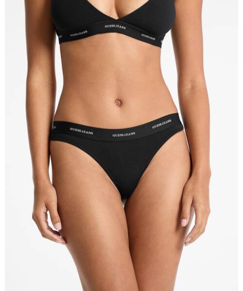 GUESS JEANS（ゲスジーンズ）の「【GUESS JEANS/ゲスジーンズ】GUESS JEANS Thong/下着/レディース/ショーツ【WEB限定】（ショーツ・レディース・グレー/ブラック/ホワイト・X-SMALL/M/S）」の15枚目の写真