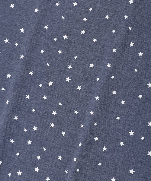 Cavish(カビシ)の「CAVISH x LELBO BROWN W STAR RAGLAN SS TEE NAVY(CV2FMFT545C)(Tシャツ/カットソー・レディース・ネイビー・FREE)」の5枚目の写真