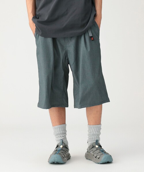 Gramicci(グラミチ)の「【別注】Gramicci / スラックス ショーツ(スラックス・メンズ・グレー/ブラック・S/M/L/XL)」の15枚目の写真