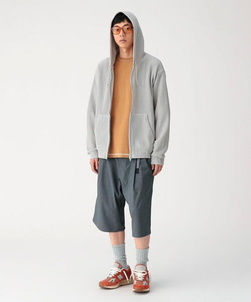 Gramicci(グラミチ)の「【別注】Gramicci / スラックス ショーツ(スラックス・メンズ・グレー/ブラック・S/M/L/XL)」の17枚目の写真