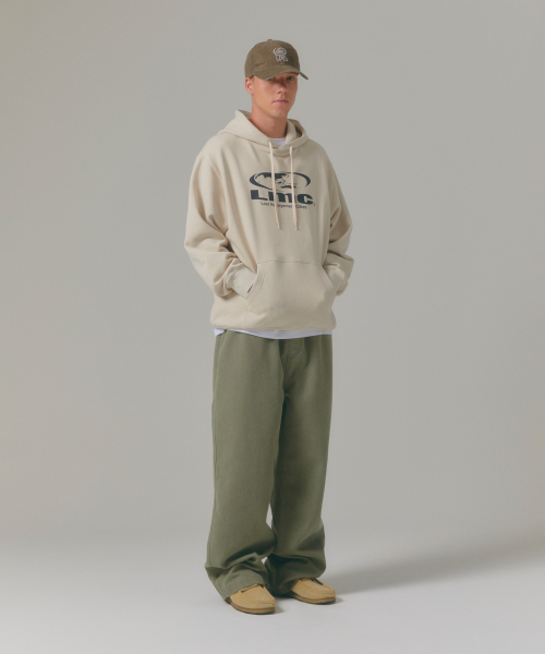 LMCの「OVAL GLOBE HOODIE gray(パーカー・レディース・その他・S/M/L/XL)」の2枚目の写真