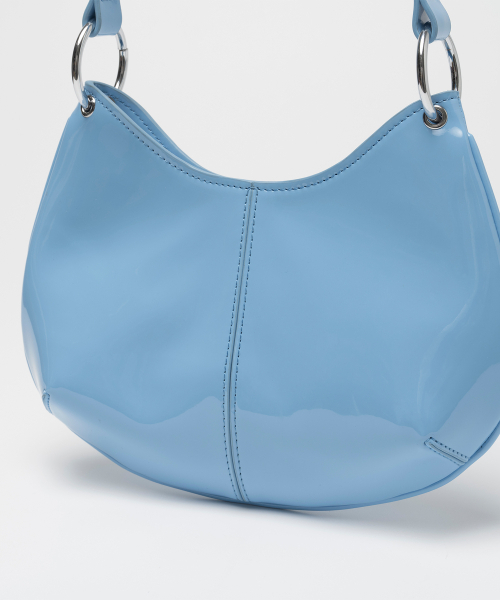 MILLO WOMEN（ミロウーマン）の「ラウンドミニホーボーバッグ[ブルー]（ショルダーバッグ・レディース・その他・ONE SIZE）」の5枚目の写真