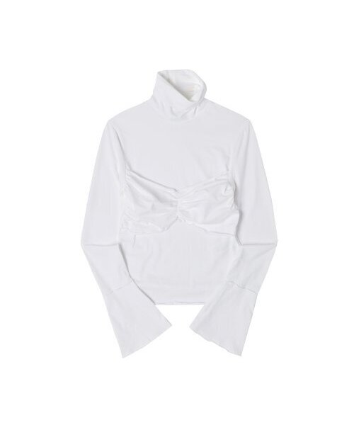 BABLETWO（ビーエイブルトゥー）の「Ophelia Top WHITE（Tシャツ/カットソー・レディース・その他・ONE SIZE）」の2枚目の写真