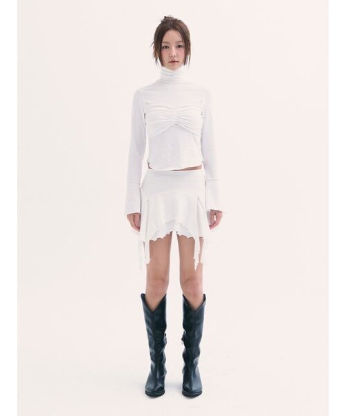 BABLETWO（ビーエイブルトゥー）の「Ophelia Top WHITE（Tシャツ/カットソー・レディース・その他・ONE SIZE）」の5枚目の写真