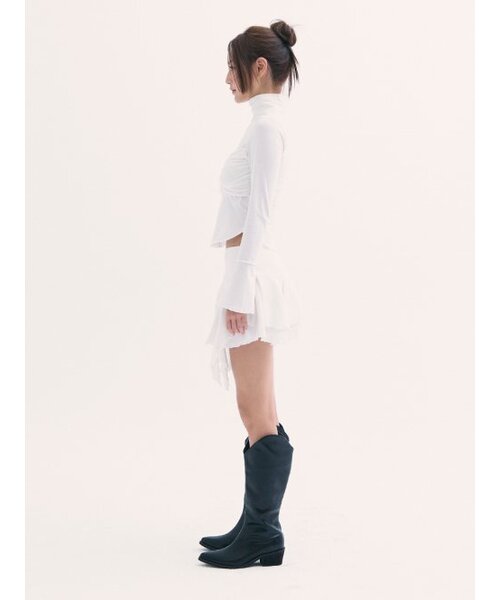 BABLETWO（ビーエイブルトゥー）の「Ophelia Top WHITE（Tシャツ/カットソー・レディース・その他・ONE SIZE）」の7枚目の写真