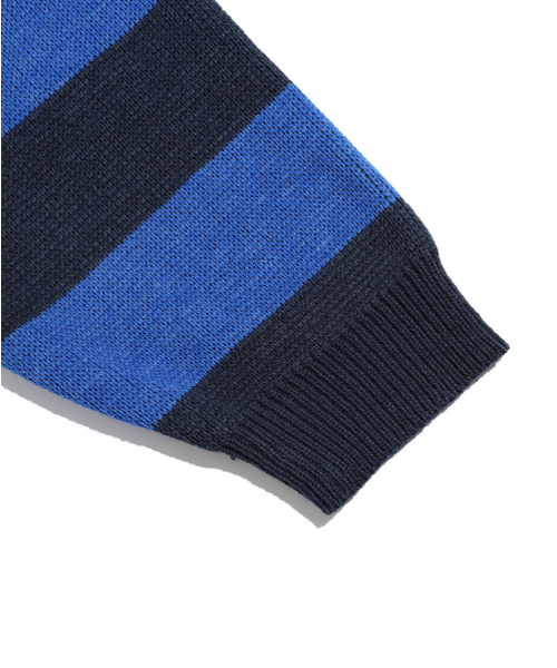 ISTKUNST(イストクンスト)の「BAW STRIPE KNIT_BLUE(IK2EFMK603A)(ニット/セーター・レディース・その他・S/M/L)」の5枚目の写真