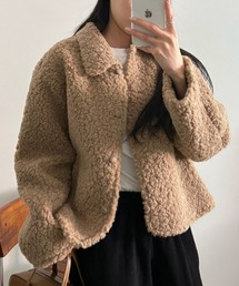 襟付きシングルブレストジャケット
