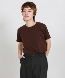 ソフトタッチシンプルデイリーTシャツ
