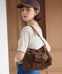 BEAUTY&YOUTH UNITED ARROWS | スエードライク チャーム ドロスト バッグ(ショルダーバッグ)