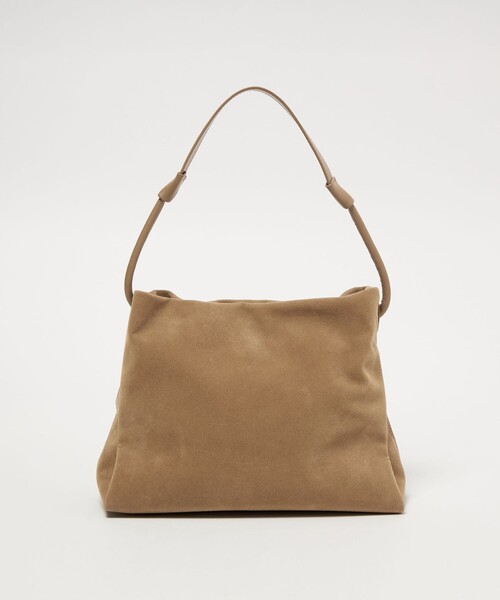 BEAUTY&YOUTH UNITED ARROWS（ビューティーアンドユースユナイテッドアローズ）の「スエードライク チャーム ドロスト バッグ（ショルダーバッグ・レディース・ダークブラウン/ベージュ・FREE）」の9枚目の写真