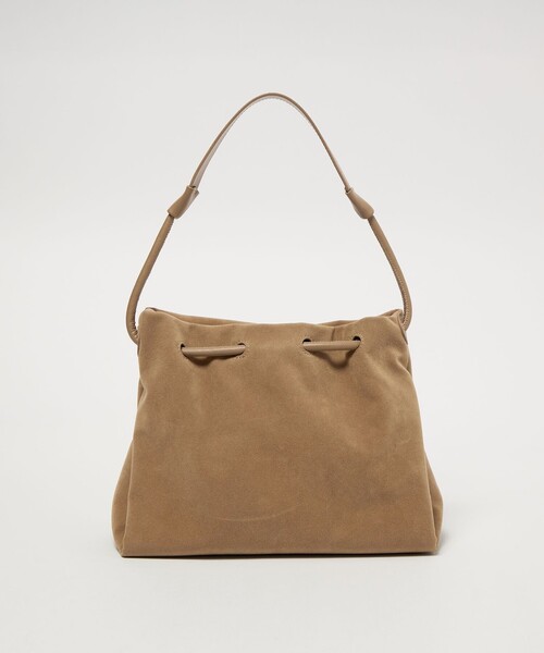 BEAUTY&YOUTH UNITED ARROWS（ビューティーアンドユースユナイテッドアローズ）の「スエードライク チャーム ドロスト バッグ（ショルダーバッグ・レディース・ダークブラウン/ベージュ・FREE）」の16枚目の写真