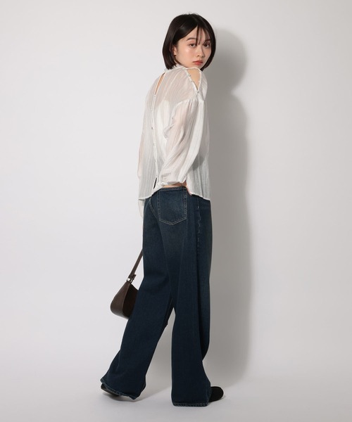PAGEBOY（ページボーイ）の「2WAYショルダーブラウス（シャツ/ブラウス・レディース・ホワイト系その他/ブルー系その他/ブラック/オフホワイト・FREE）」の21枚目の写真
