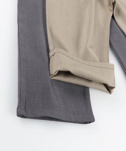 BRANSHES（ブランシェス）の「フリルサロペット（サロペット/オーバーオール・キッズ・ブラウン/チャコールグレー・100/140/150/130/120/110/90）」の13枚目の写真