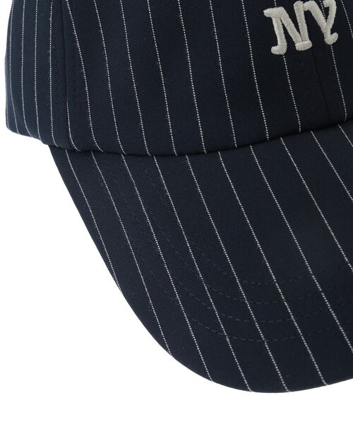 AMERICAN HOLIC（アメリカンホリック）の「NYストライプキャップ（キャップ・レディース・ネイビー/グレー・FREE）」の8枚目の写真