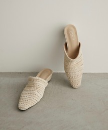 LOSCa（ロスカ）の「ラミーライクポインテッドトゥミュール（サンダル）」