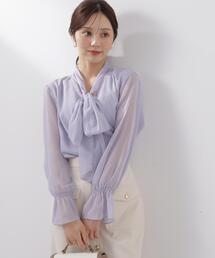 PROPORTION BODY DRESSING | ビックリボンブラウス / 1216110203(シャツ/ブラウス)
