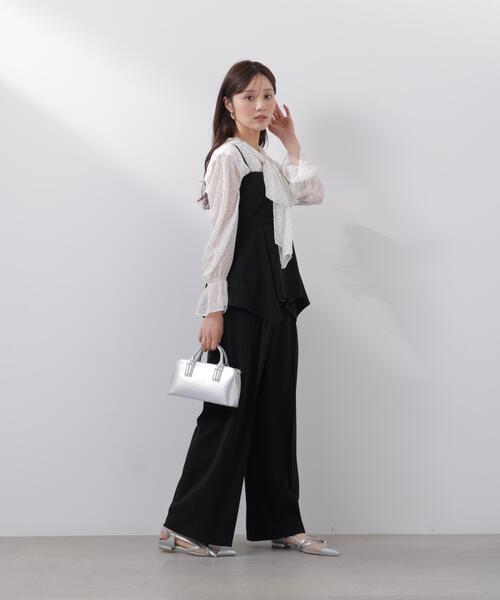 PROPORTION BODY DRESSING（プロポーションボディドレッシング）の「ビックリボンブラウス / 1216110203（シャツ/ブラウス・レディース・ホワイト系その他/ブルー/オフホワイト・MEDIUM/SMALL）」の22枚目の写真