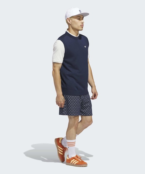 adidas（アディダス）の「オリジナルス カシミヤ ベスト【adidas Golf/アディダスゴルフ】（ベスト・メンズ・ブルー/ホワイト・X-LARGE/LARGE/3XL/XX-LARGE/MEDIUM/SMALL）」の20枚目の写真
