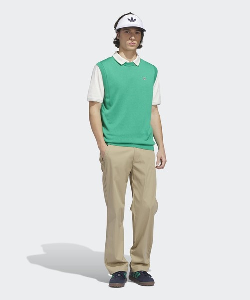 adidas（アディダス）の「オリジナルス カシミヤ ベスト【adidas Golf/アディダスゴルフ】（ベスト・メンズ・ブルー/ホワイト・X-LARGE/LARGE/3XL/XX-LARGE/MEDIUM/SMALL）」の22枚目の写真