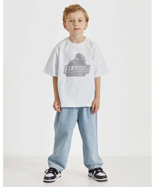 XLARGE KIDS（エクストララージキッズ）の「ラインストーンOG 半袖Tシャツ（Tシャツ/カットソー・キッズ・ブラック/グリーン/ホワイト・140cm/130cm/100cm/90cm/110cm/120cm）」の13枚目の写真