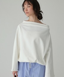 BABYLONE | ヘムドロスト裏毛プルオーバー(スウェット)