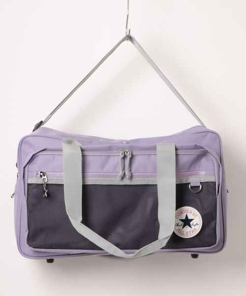 CONVERSE(コンバース)の「【CONVERSE】CV RETRO SCHOOL 2WAY BAG / コンバース アンクルパッチロゴ 2WAY スクールバッグ(ショルダーバッグ・メンズ・グリーン/レッド/ピンク/ネイビー/パープル/ブラック・FREE)」の4枚目の写真