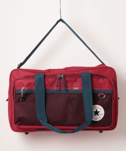 CONVERSE(コンバース)の「【CONVERSE】CV RETRO SCHOOL 2WAY BAG / コンバース アンクルパッチロゴ 2WAY スクールバッグ(ショルダーバッグ・メンズ・グリーン/レッド/ピンク/ネイビー/パープル/ブラック・FREE)」の6枚目の写真