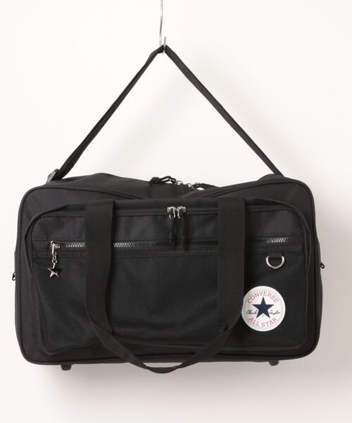 CONVERSE(コンバース)の「【CONVERSE】CV RETRO SCHOOL 2WAY BAG / コンバース アンクルパッチロゴ 2WAY スクールバッグ(ショルダーバッグ・メンズ・グリーン/レッド/ピンク/ネイビー/パープル/ブラック・FREE)」の2枚目の写真