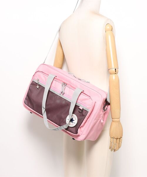 CONVERSE(コンバース)の「【CONVERSE】CV RETRO SCHOOL 2WAY BAG / コンバース アンクルパッチロゴ 2WAY スクールバッグ(ショルダーバッグ・メンズ・グリーン/レッド/ピンク/ネイビー/パープル/ブラック・FREE)」の10枚目の写真