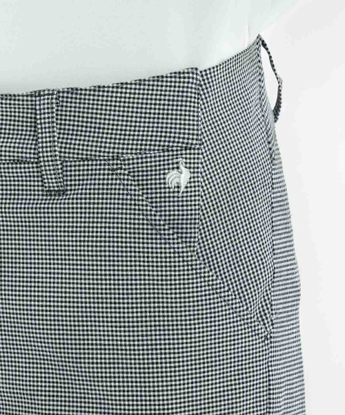 le coq sportif GOLF(ルコックスポルティフゴルフ)の「チェック柄9分丈パンツ(その他パンツ・レディース・ネイビー/グレー/ブルー・M/L/S/XL/3L)」の9枚目の写真