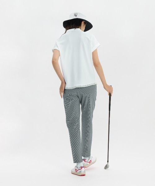 le coq sportif GOLF(ルコックスポルティフゴルフ)の「チェック柄9分丈パンツ(その他パンツ・レディース・ネイビー/グレー/ブルー・M/L/S/XL/3L)」の13枚目の写真