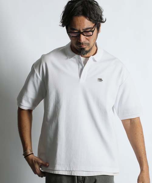 The DUFFER of ST.GEORGE(ザダファーオブセントジョージ)の「〔BLACK LABEL〕SORONA PONTE RIB POLO SHIRT:ソロナブレンド ポンチ リブ ポロシャツ(ポロシャツ・メンズ・グレー/ホワイト/ブラック・X-LARGE/LARGE/MEDIUM)」の2枚目の写真