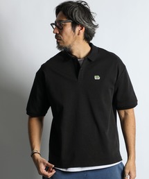 The DUFFER of ST.GEORGE | 〔BLACK LABEL〕SORONA PONTE RIB POLO SHIRT：ソロナブレンド ポンチ リブ ポロシャツ(ポロシャツ)