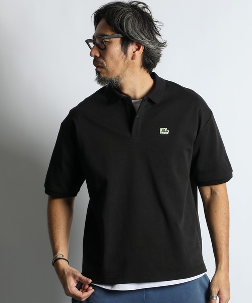 The DUFFER of ST.GEORGE(ザダファーオブセントジョージ)の「〔BLACK LABEL〕SORONA PONTE RIB POLO SHIRT:ソロナブレンド ポンチ リブ ポロシャツ(ポロシャツ・メンズ・グレー/ホワイト/ブラック・X-LARGE/LARGE/MEDIUM)」の1枚目の写真