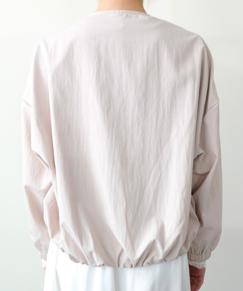 DOLLUPOOPS(ドールアップウップス)の「Lace Combination Zip-up Blouson(レース切替ジップアップブルゾン)(ブルゾン・レディース・ブラック/ベージュ・FREE)」の17枚目の写真