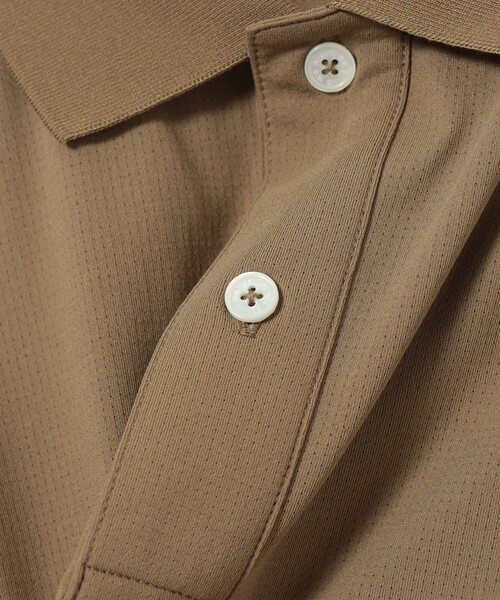 BEAMS（ビームス）の「サイド ポケット ポロシャツ（ポロシャツ・メンズ・チャコールグレー/ブラック/ベージュ・S/M/L/XL）」の12枚目の写真