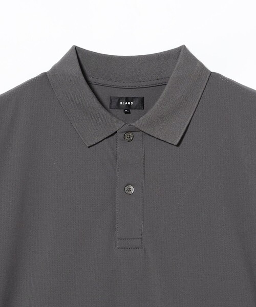 BEAMS(ビームス)の「サイド ポケット ポロシャツ(ポロシャツ・メンズ・チャコールグレー/ブラック/ベージュ・S/M/L/XL)」の17枚目の写真