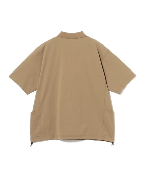 BEAMS(ビームス)の「サイド ポケット ポロシャツ(ポロシャツ・メンズ・チャコールグレー/ブラック/ベージュ・S/M/L/XL)」の6枚目の写真