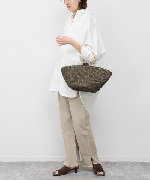 SLOBE IENA(スローブイエナ)の「オーバーサイズシャツ(シャツ/ブラウス・レディース・ホワイト/スカイブルー/ピンク系その他・FREE)」の6枚目の写真