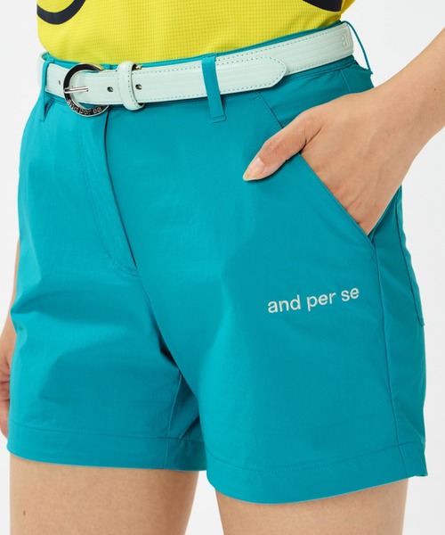 and per se(アンパスィ)の「クールラスティング ショートパンツ(レディース)(その他パンツ・レディース・ホワイト/ネイビー/グレー・M/L/S)」の10枚目の写真